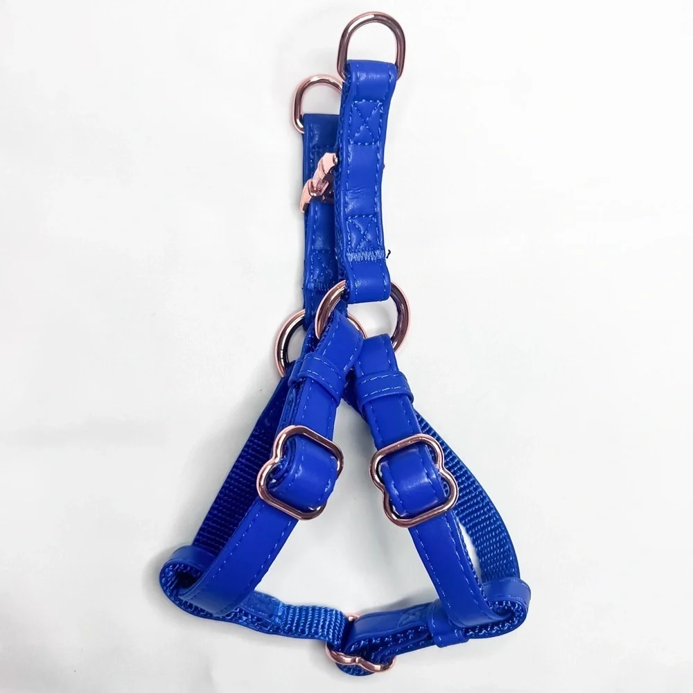 Soft Leather No Pull Dog Harness, Size XS